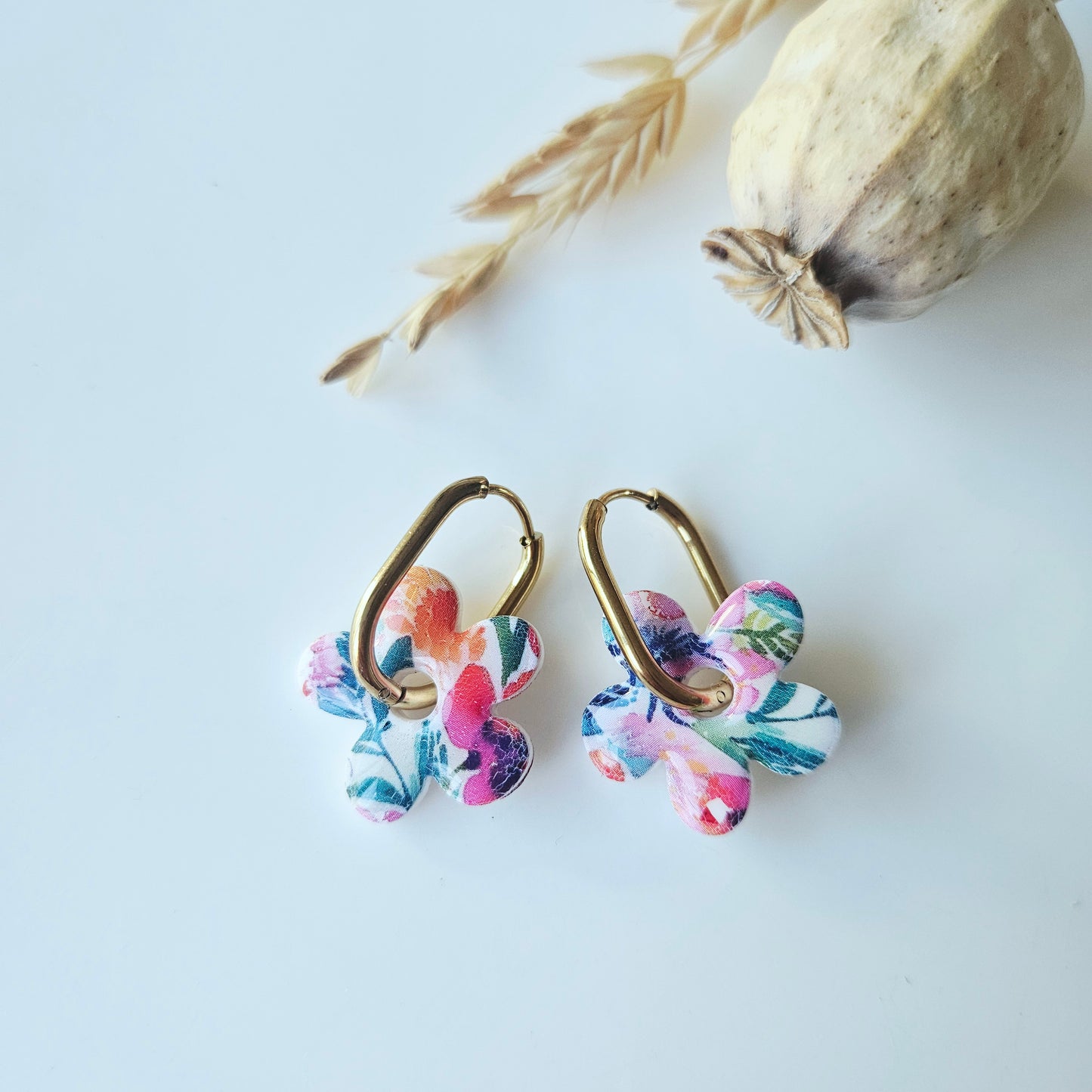 Boucles argile polymère | Pampille Lysia