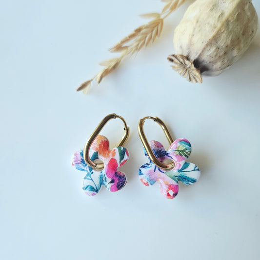 Boucles argile polymère | Pampille Lysia